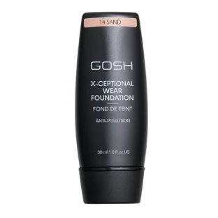 Gosh X-Ceptional Wear Foundation Foundation Foundation 14 Sand, 30ml