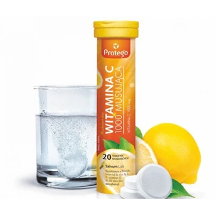 Protego vitamin C 1000 20 effervescent tablets
