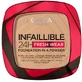 L'Oreal Paris Infaillible 24H Fresh Wear Foundation in een poeder matterende foundation 140 Golden Beige, 9g