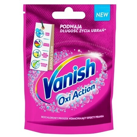 Vanish Oxi Action Pink Wasreiniger voor gekleurde stoffen 30 g