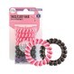 Invisibobble Extra hold wasgommen roze/bruin, 8 stuks