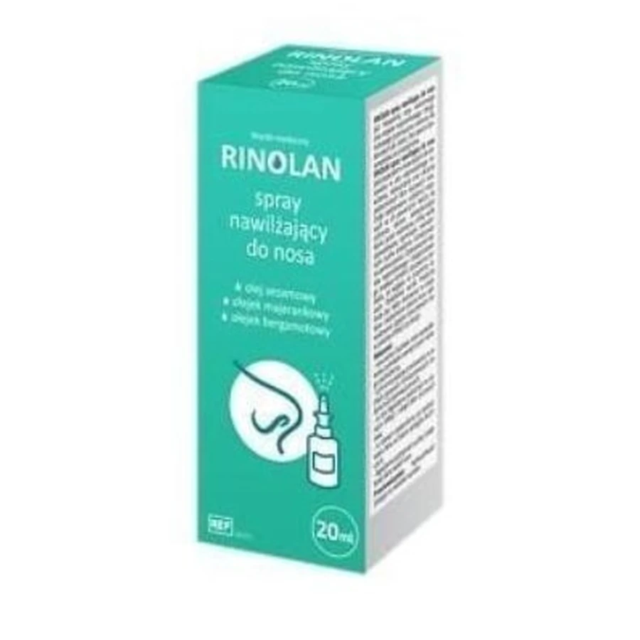 Spray hidratant nazal Rinolan, 20 ml