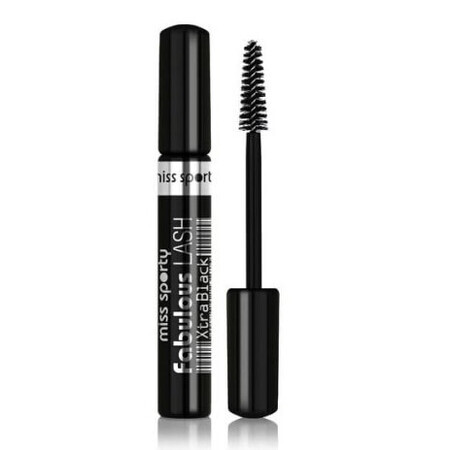 Miss Sporty Fabulous Lash Fabulous Lash Xtra Máscara de pestañas 001 Xtra Negro, 8ml