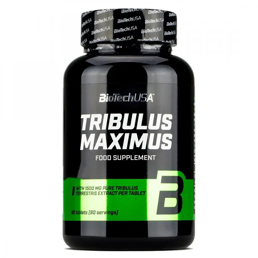 Tribulus Maximus 1500 mg, 90 comprimés, Biotech USA Évaluations