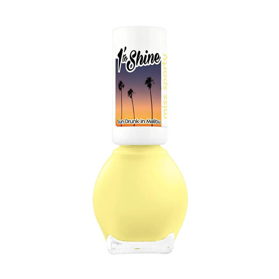 Miss Sporty 1 Minute to Shine Lac de unghii 637 Sun-drunk in Malibu, 7ml