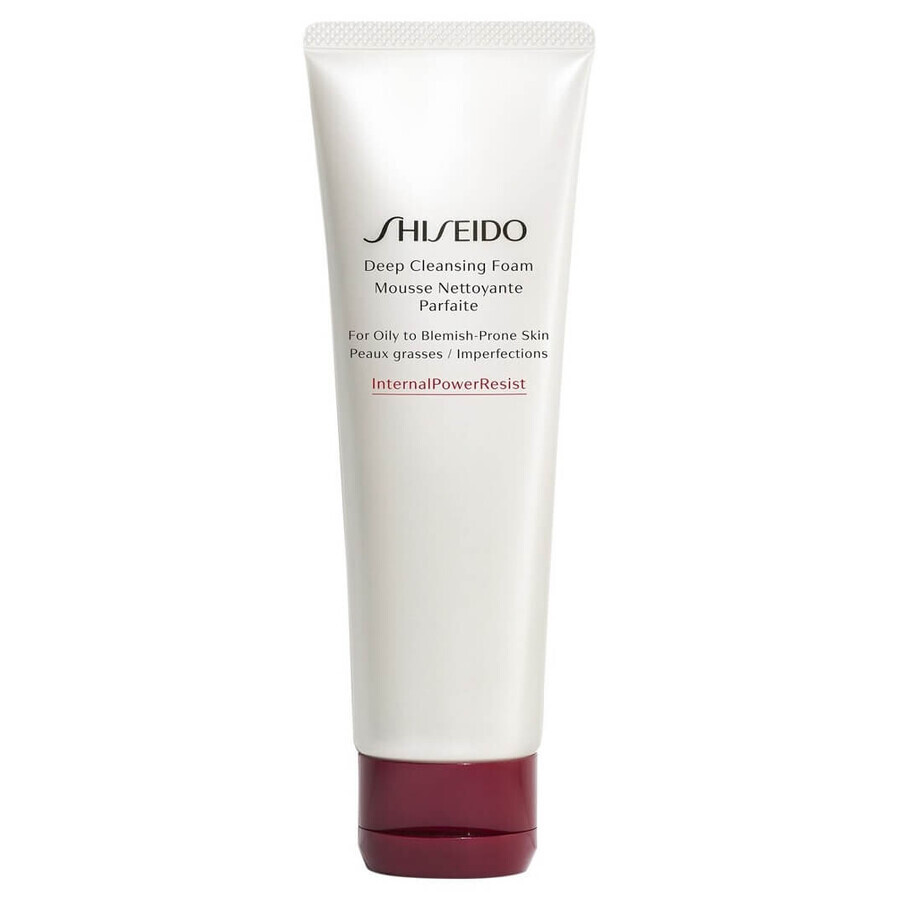 Shiseido diepreinigend schuim voor de vette en onzuivere huid, 125ml