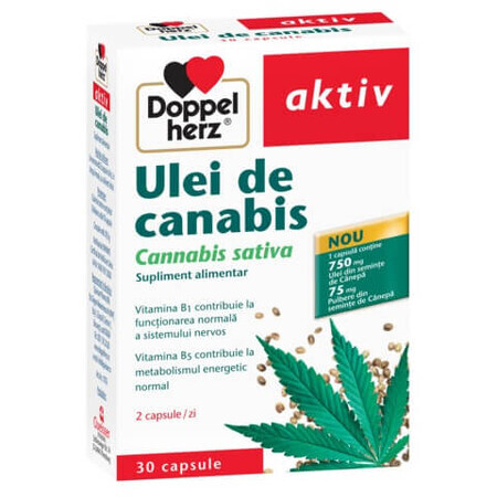 Cannabisöl, 30 Kapseln, Doppelherz