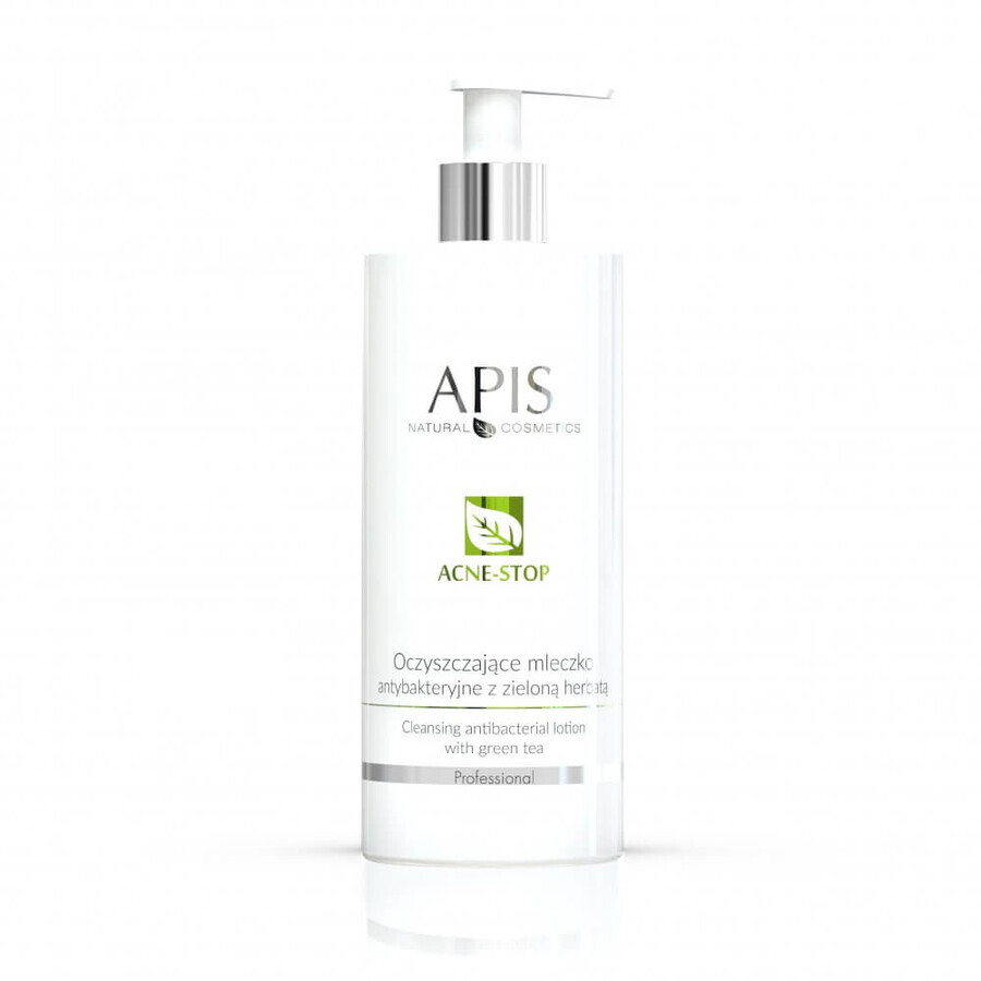 Apis Acne-Stop antibacteriële melk met groene thee, 500ml