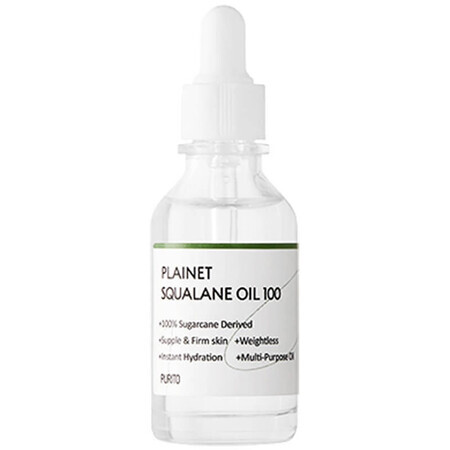 Olio per il viso Plainet Squalane 100, 30 ml, Purito