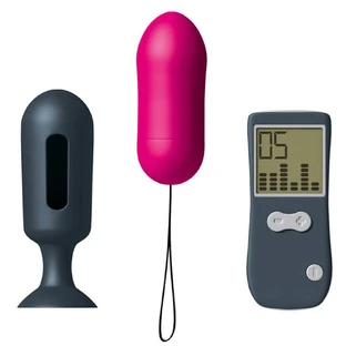 Marc Dorcel Genius Secret Vibe Vaginales Vibrationsei mit Fernbedienung, 1 Stück