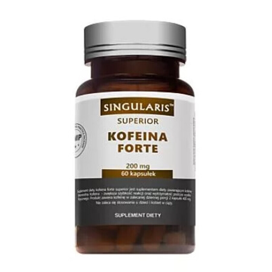 Singularis, Cafeïne Forte 200mg, 60 capsules