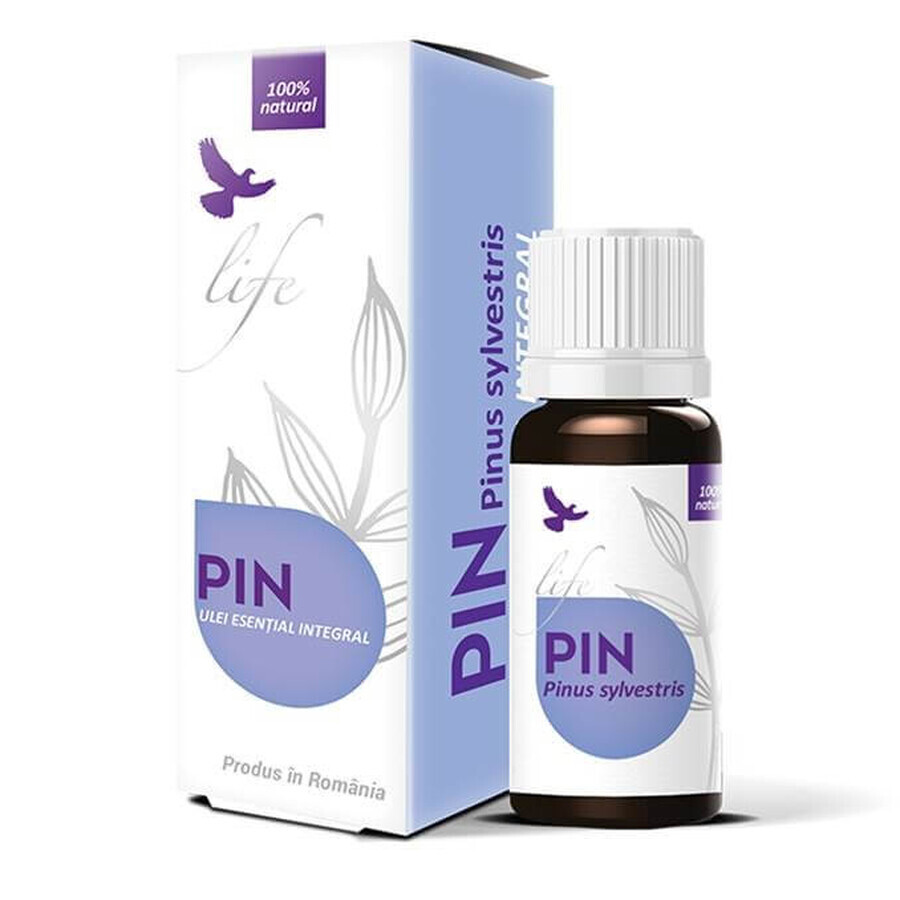 Huile essentielle de pin entière, 10 ml, Bionovativ