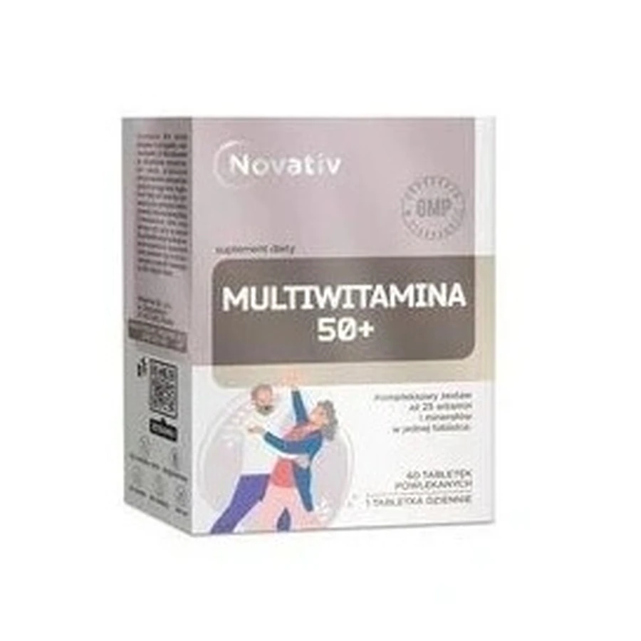 Novativ Multivitamine 50+, 60 tabletten