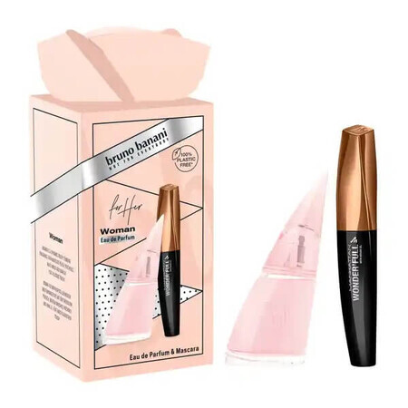 Bruno Banani Vrouw Eau de Parfum, 30ml + mascara, 11ml