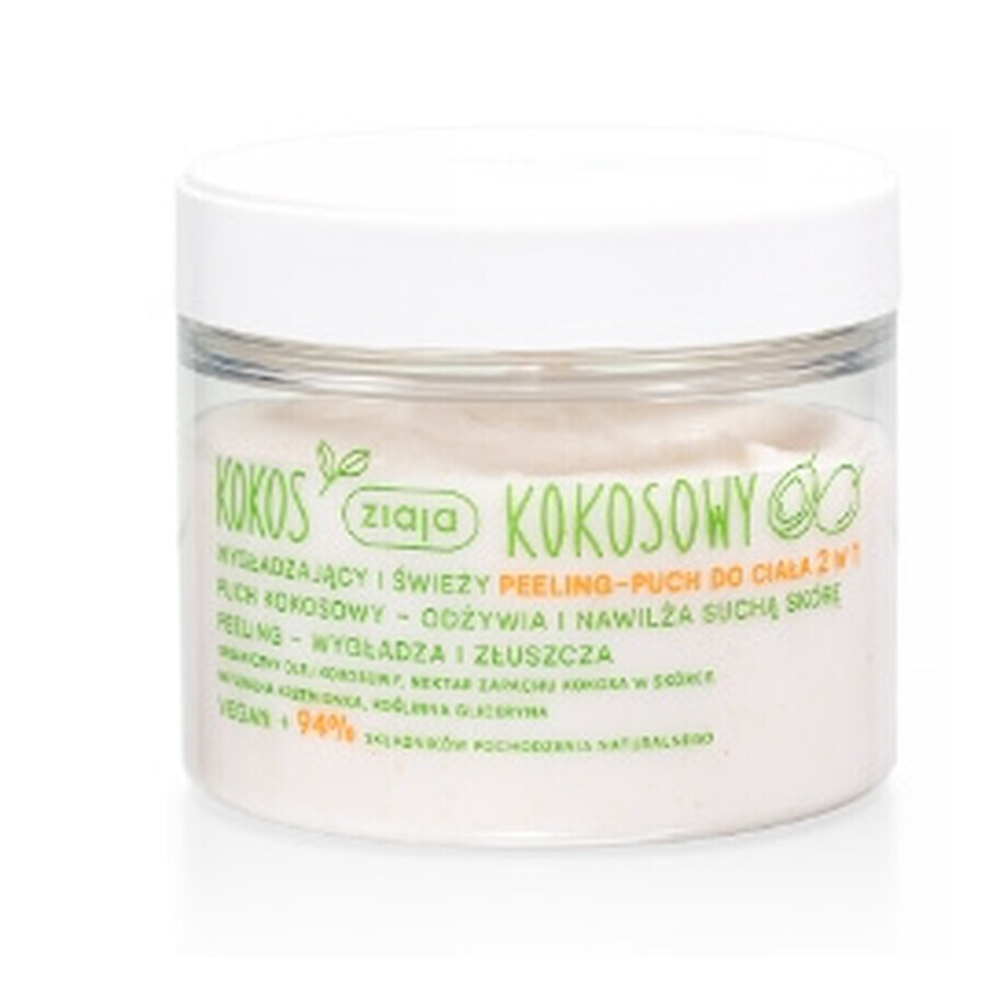 Ziaja Cocos Exfoliante Corporal de Coco 2en1, 270 ml - ¡Larga Duración!