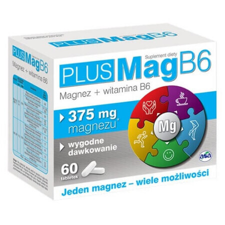 PlusMag B6 60 comprimate