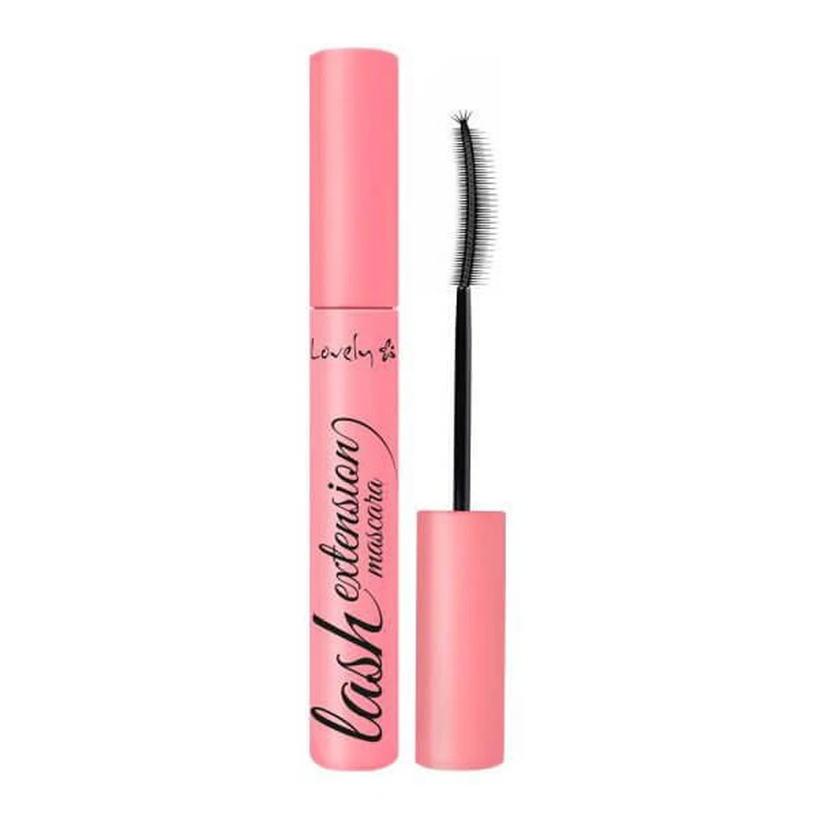 Lovely Wimperverlenging verdikkende en liftende mascara zwart, 8g