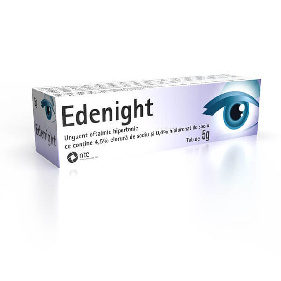 EdeNight Hypertonische Oogzalf, 5 g, Magnapharm