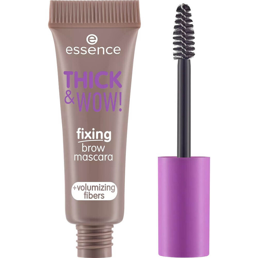 Essence Thick amp; Wow! Fixing Eyebrow Mascara 01 Caramel Blonde, 6ml