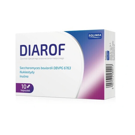 Diarof, 10 capsules