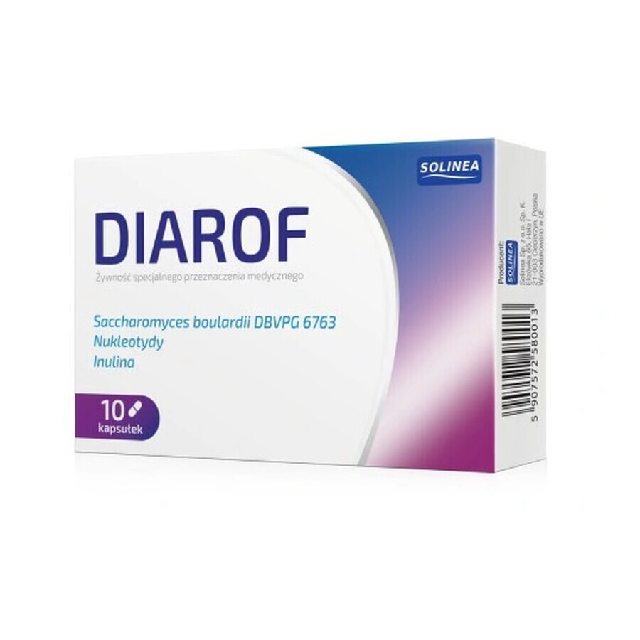 Diarof, 10 capsules