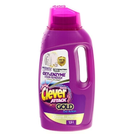 Clever Attack Gold Reinigende Reiniger, 1,5 liter