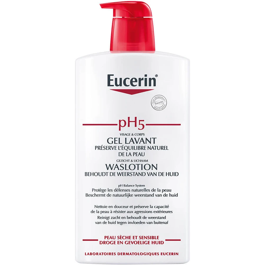Eucerin pH5 Waschlotion Gentle Shower Gel, 1000ml