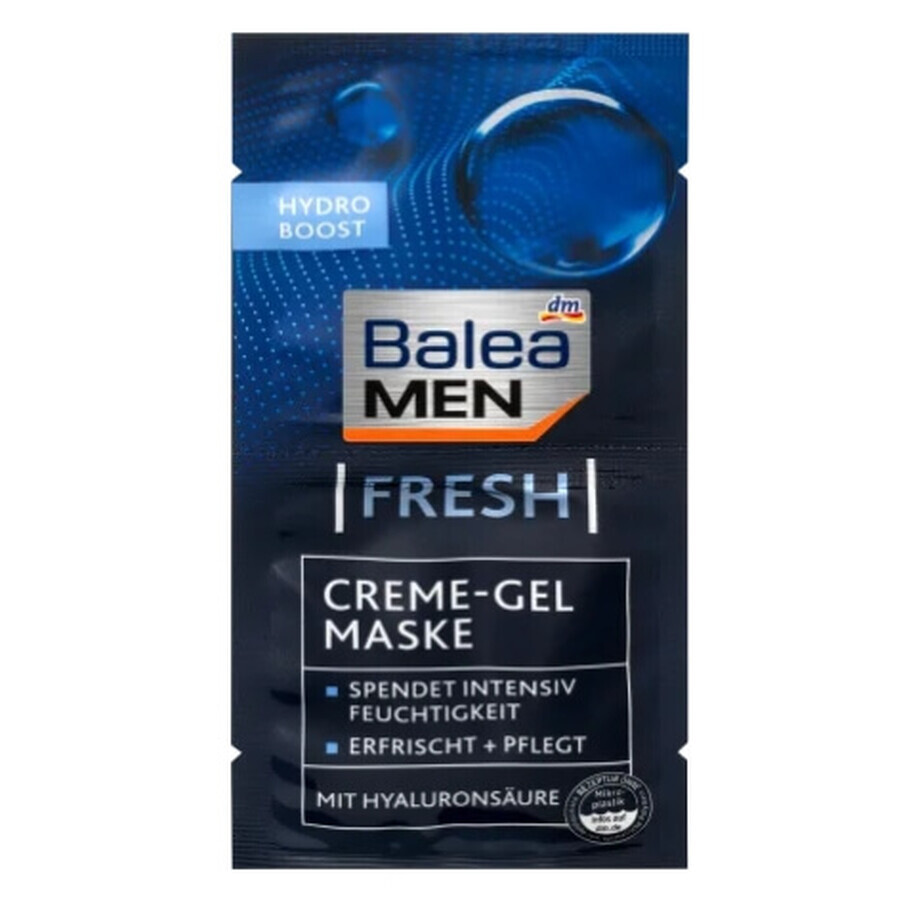 Balea Men, Fris Gezichtsmasker, 16ml