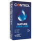 Control Nature Xtra Lube Ergonomische extra bevochtigde condooms van natuurlatex, 12 stuks.