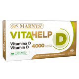 Vitahelp Vitamine D 4000IU, 60 capsules, Marnys