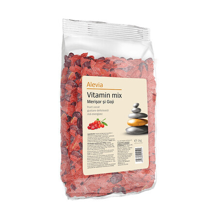 Vitamin Mix Cranberry and Goji, 1000 g, Alevia