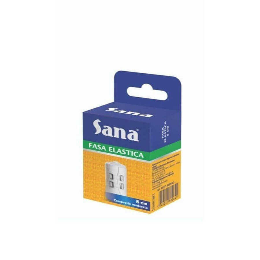 Bandaj elastic, 5 cm x 3 m, Sana