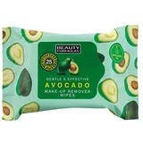 Beauty Formulas Avocado Oil Removing Wipes, 25 pieces