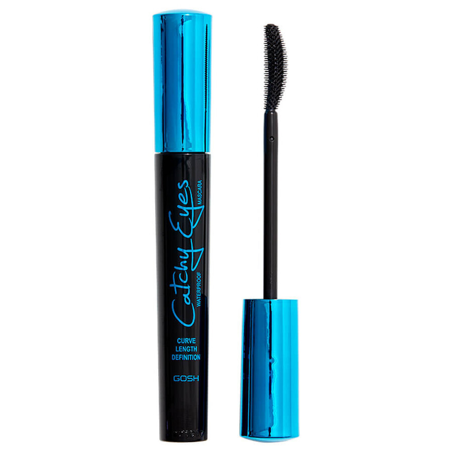 Gosh Catchy Eyes Mascara Waterproof Mascara Zwart, 8ml