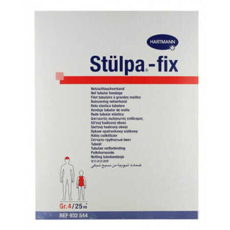 Tubular bandage - Stulpa-Fix (932544), no. 4, 25 m, Hartmann