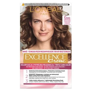 L Oreal Paris Excellence Creme Wax Colour 600 Blond închis