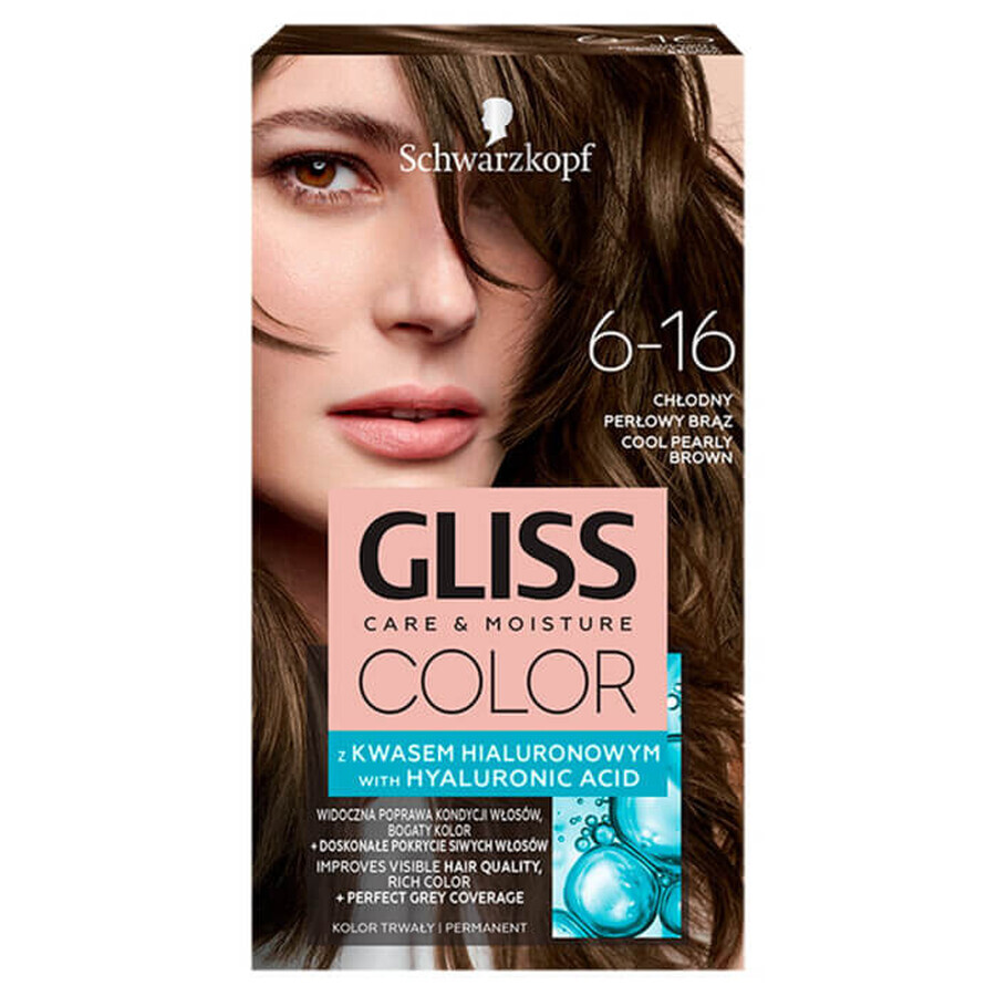 Schwarzkopf Gliss Color Was Kleur met hyaluronzuur Chodny Perowne Perowne Brz 6-16