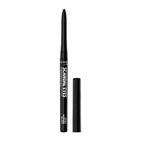 Rimmel Scandaleyes Exaggerate Waterproof Eyeliner 001 Nero intenso, 0,35g