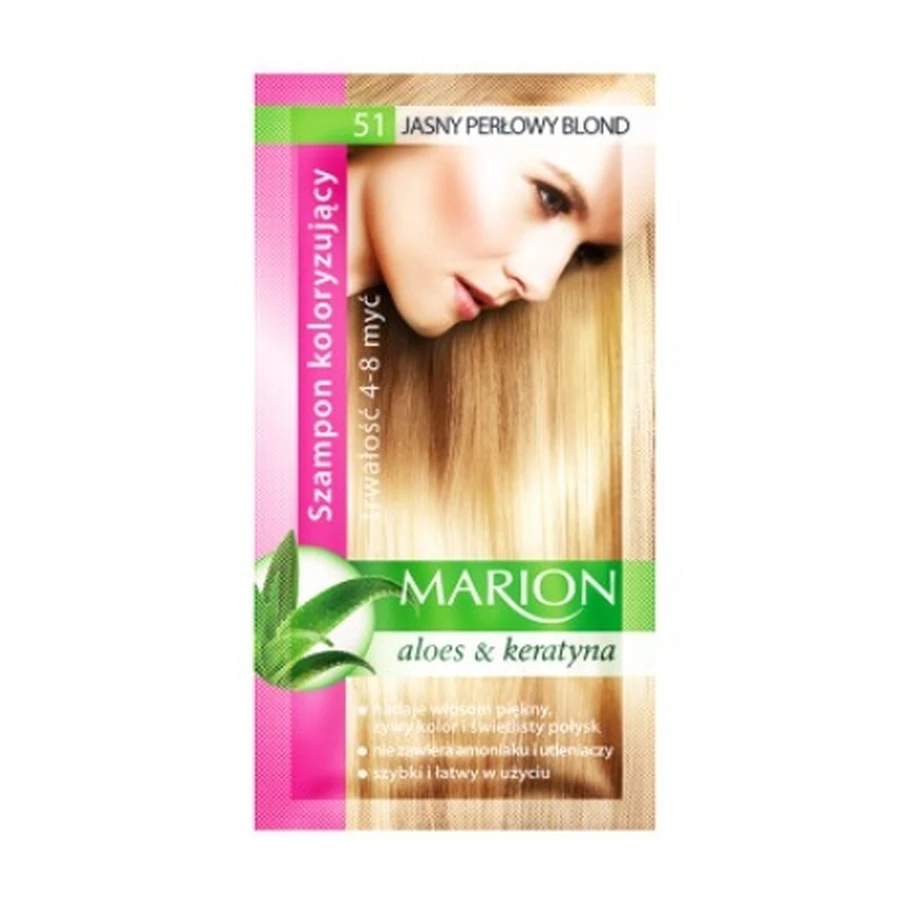 Marion, Kleurende shampoo, 51 licht blond, 40 ml