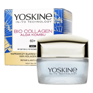 Yoskine Bio Collageen Nachtcrème 60+, 50ml