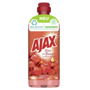 Ajax, Universeel wasmiddel, hibiscusbloem, 1 liter