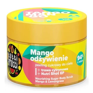Farmona Tutti Frutti Erfrischendes Körperpeeling mit Mango und Zitronengras + Nutri Shot EF, 300g