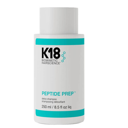 K18 Peptide Prep Detox Shampooing Détox, 250ml