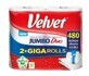 Papieren handdoeken Velvet Jumbo Duo, 2 rollen