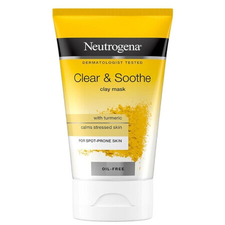 Neutrogena Mascarilla facial de arcilla Clear amp Turmeric 50ml