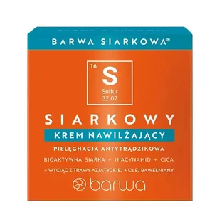 Barwa Sulfur Crème hydratante, 50ml