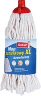 Oskar, XL katoenen mop met draad