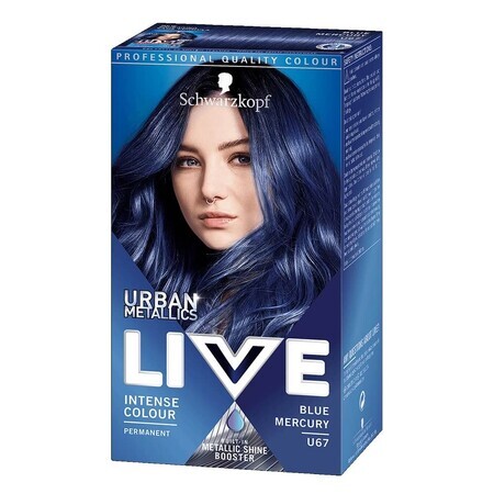 Schwarzkopf Live Urban Cera metalizada U67 Azul Mercurio