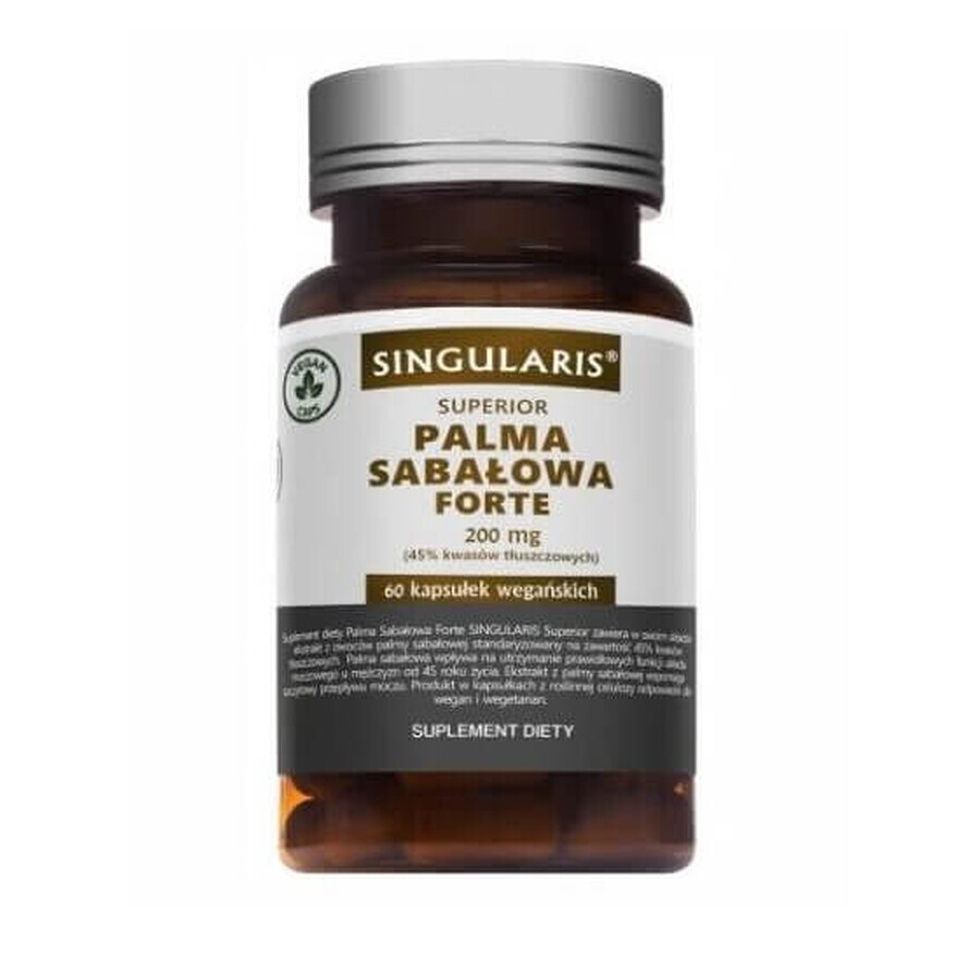 Singularis Saba Palm Forte 200mg, 60 capsules