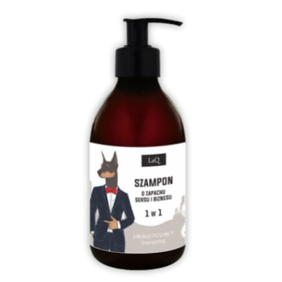 LaQ, Doberman verkwikkende shampoo voor jongens, 300 ml